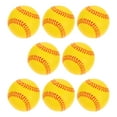 thumbnail image 1 of USHOBE 8Pcs Yellow Pu Sponge Practice Baseballs for Children Indoor Training 2.55X2.55X2.55in, 1 of 8