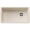 Soft White, variant on Blanco 442916: Diamond Collection 33.5" Super Single Bowl Kitchen Sink - Coal Black