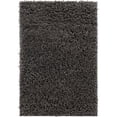 thumbnail image 1 of Unique Loom Everyday Shag Plush Area Rug 2' 2 x 3' Rectangle in Dark Gray, 1 of 2