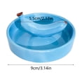 thumbnail image 3 of Yhmxh Ceramic Bird Feeding Bowl, Cute Bird Food Dish, Splatter Proof Parrot Cockatiel Feeder Dish, Heavy Base Ceramic Bird Feed Bowl for Small Medium Parrots Pet Bird Cage Daily Feeding Supplies, 3 of 6