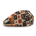 thumbnail image 2 of CHAQLIN Halloween Flat Newsboy Cap Featuring Pumpkins Skulls, Wrinkle Resistant Polyester Lightweight Cap for Summer Driving and Casual Daily Wear, 2 of 4