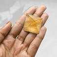 thumbnail image 3 of Citrine Crystal Pyramid 1" Inch, 3 of 5