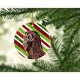 thumbnail image 2 of Boykin Spaniel Candy Cane Christmas Ceramic Ornament, 2 of 2