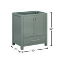 thumbnail image 6 of Avanity MODERO-V30-CG Modero 30" Single Free Standing Vanity Cabinet Only - Grey, 6 of 7