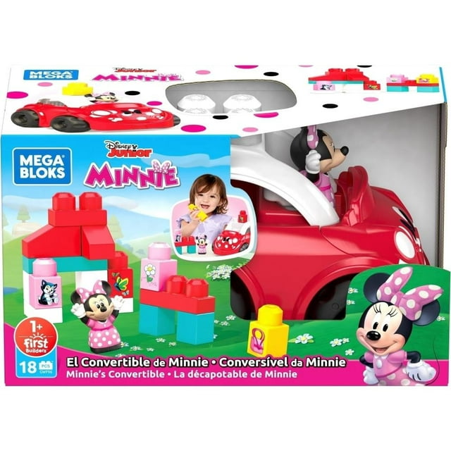 Set de Construcción Mega Bloks Disney El Convertible de Minnie