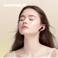 thumbnail image 6 of Wireless Earbuds, Bluetooth 5.3 Headphones HiFi Stereo, Bluetooth Earbuds with ENC Noise Cancelling Mic, IP7 Waterproof in Ear Earphones, 48H, LED Display Ear buds for Pad Phones Workout Sports,Black, 6 of 6