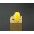 thumbnail image 3 of K-KED Wholesale Womens Rings 32pcs Job Lots Yellow Red Mixed Resin Gold P Copper Ring, 3 of 6