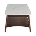 thumbnail image 5 of Luca Mid- Century Coffee Table Stone & Wooden Frame, 5 of 5
