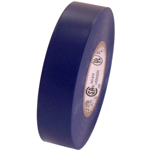 Blue Electrical Tape 3/4" x 66 ft Roll 7 mil
