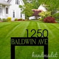 thumbnail image 3 of Handmadetneonsign House Address Stake, Home Address Stake Metal Sign, Outdoor House Number Metal Sign 60880, 3 of 5