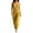 Yellow, variant on Summer Womens Jumpsuit Halter Neck Deep V-Neck Jumpsuit Backless Beach Romper with Pockets & Cuffed Ankles