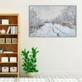 thumbnail image 3 of Snow at Argenteuil, 1874-1875 - Wrapped Canvas Print Wall Art | 36" W x 24" H, 3 of 4