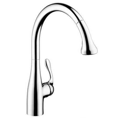 Allegro Single - Hansgrohe 06460860 Allegro E Pull-Down Kitchen Faucet Semi-Pro, Various Colors