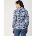 thumbnail image 4 of Moomaya Long Sleeves Spread Collar Shirt Printed Shirt - Women's Stylish Shirt, 4 of 9