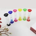 thumbnail image 3 of LZYMSZ 6 Pack Sand Timer Colorful Hourglass Sandglass Timer 30 sec/ 1 min//2 mins/ 3 mins/5 mins/10 mins/Sand Clock Timer for Kids Games Classroom Home Office, 3 of 7
