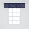 thumbnail image 2 of Ambesonne Diamond Valance Pack of 2, Colorful Gemstones, 54"X12", Multicolor, 2 of 2