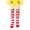Red B, variant on Kids Bee Knee High Socks for Halloween, 3D Plush Bumblebee Costume Socks for Girls Toddlers, Black White Striped for Christmas Stocking Stuffers, Gag Gifts and Fun Holiday Gifts