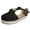 Black, variant on Sandals for Women Platform Close Toe Shoes Dressy Summer Sandals Casual Breathable Sandal for Beach Travel