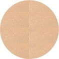 thumbnail image 1 of Ahgly Company Indoor Round Patterned Pastel Orange Area Rugs, 8' Round, 1 of 6