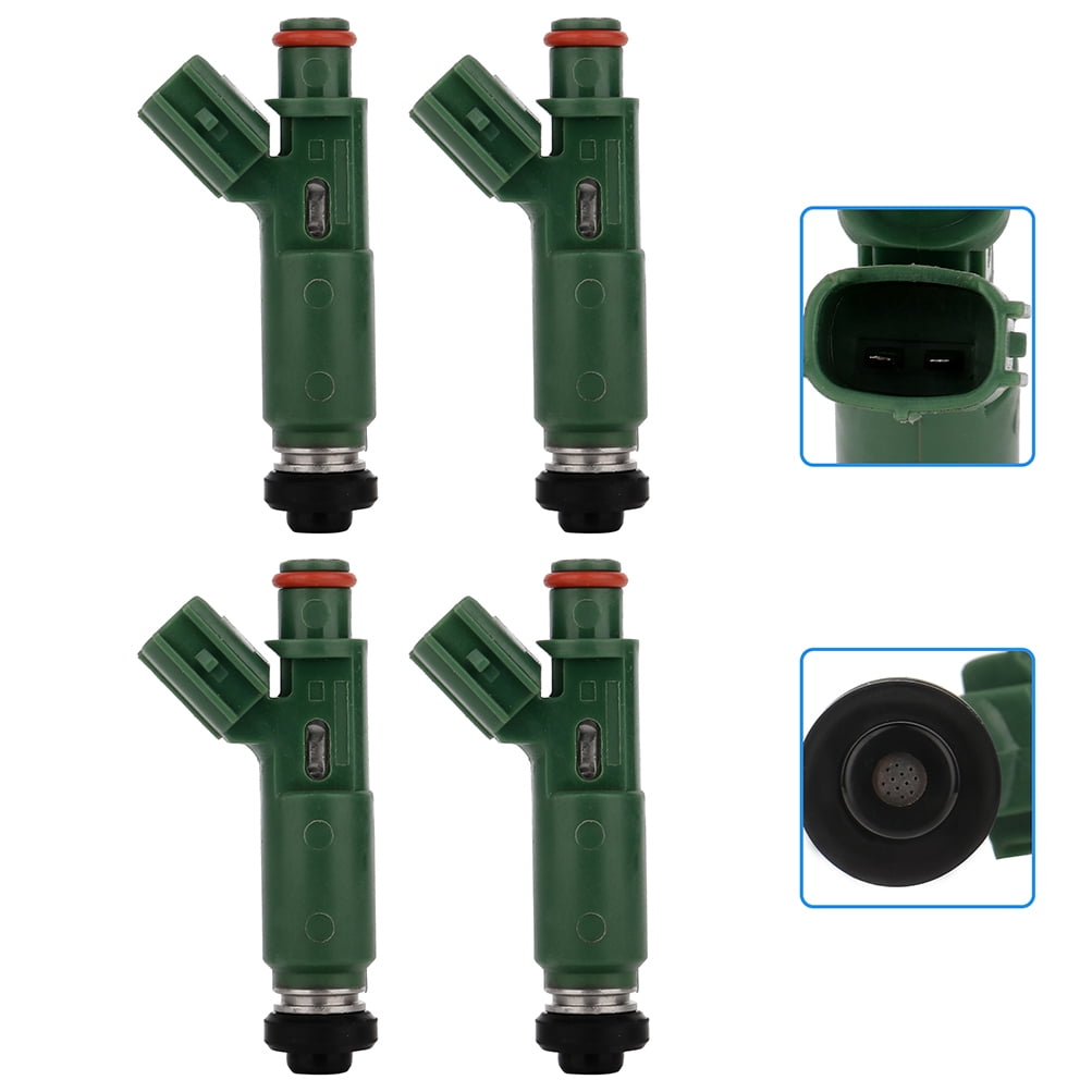 Injectors,CCIYU 12 Holes Fuel Injectors Set fit for 2000-2005 for Toyota  Celica 1.8L, 1999-2007 for Toyota Corolla 1.8L, 2003-2007 for Toyota Matrix  1.8L Compatible with 842-12248 Injector, Pieces