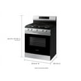 thumbnail image 3 of SAMSUNG NX60A6111SS 30" FREE STANDING GAS RANGE Black, 3 of 8