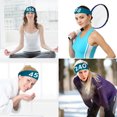 thumbnail image 4 of Tv Running Diademas Banda Para El Sudor Deportes Diadema Moda Entrenamiento Bandas Para El Cabello Para Hombres Y Mujeres，3 Uds 2021 Yuarrent OD014107-00, 4 of 6