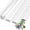 62.8in L x 1.57in W x 0.78in H, variant on Cord Hider, 56.7in Cable Hider Cord Covers for Wires on Wall Wire Hider Wire Covers for 2-3 Cords on Wall Easier Setup Cable Raceway Cable Management 4X L14.2 W0.94 H0.47in Black