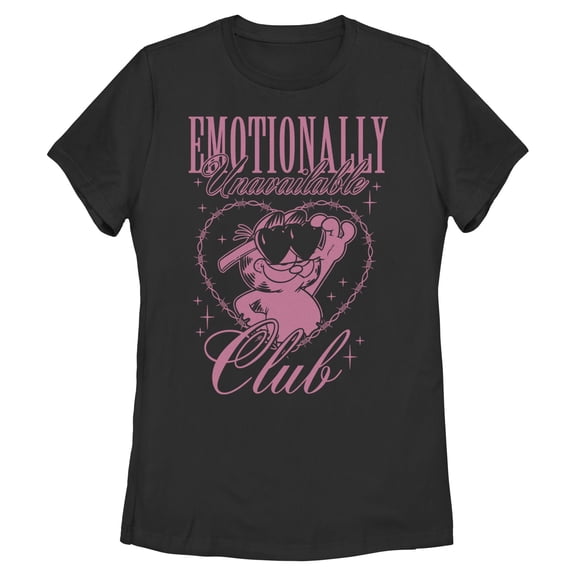 Womens Garfield Emotionally Unavailable Club T Shirt