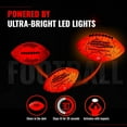 thumbnail image 6 of Wave Runner Grip-It LED Glow Football, Durable Orange, 10.35 in, 6 of 9