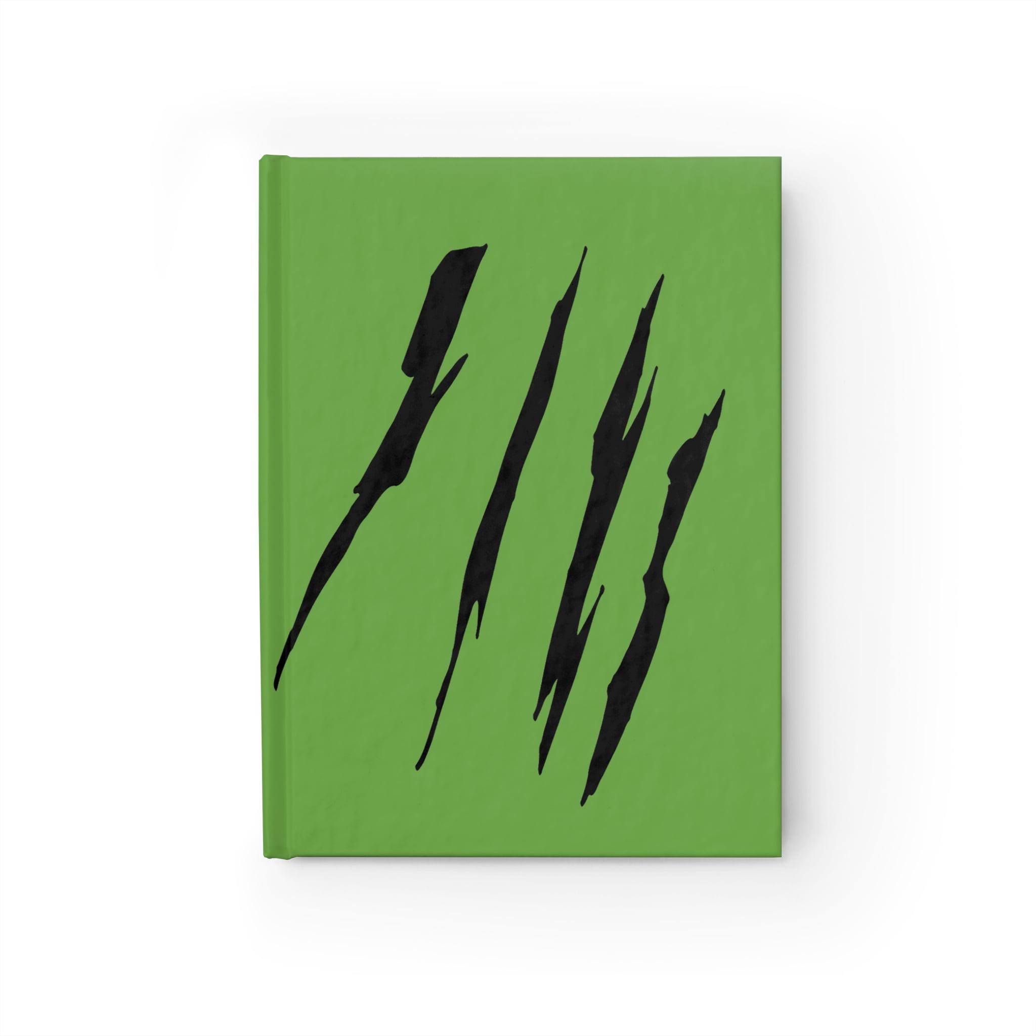 Effete Feline Claw Marks Scratch Journal - Blank