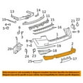 thumbnail image 3 of CAPA For 14-16 GR Cherokee Rear Bumper Cover w/Tow & Sensor CH1115108 1VQ68TZZAA, 3 of 5