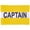Black, variant on Captain Armband, Black - Adult