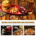 thumbnail image 4 of French Fries Stand Food Frying Basket French Fries Rack Black Kitchen Utensil, 4 of 9