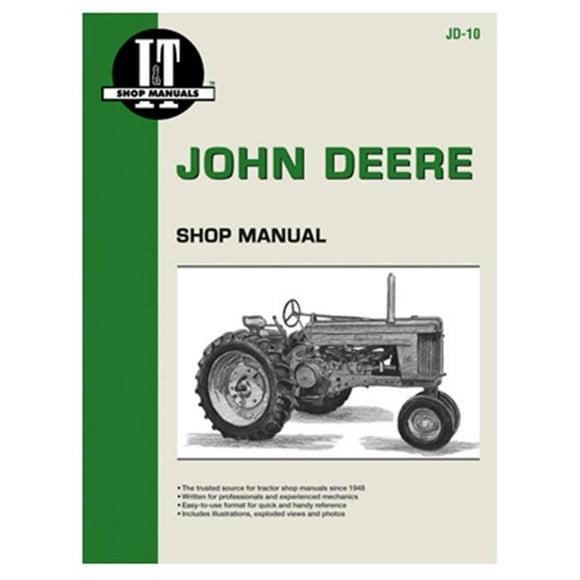 International Harvester JD-10 John Deere Gasoline Shop Manual