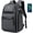 Grey, variant on Travel Laptop Backpack for Men, Expandable Water Resistant 15.6 Inch Computer Backpack with USB Port, Mens Hardshell Laptop Bag for Business/Work/College, Black