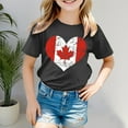 thumbnail image 2 of TZEWGL Tees For Newborn Summer Short Sleeve Crewneck Graphic Print Basic Top For Toddlers size 4-5T, 2 of 4