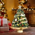 thumbnail image 1 of Miniature Christmas Tree Christmas Table Ornament Decorative B, 1 of 5