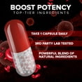 thumbnail image 3 of Easy Flow Capsules - Easy Flow All Natural Formula to Maintain Healthy Levels, Energy Support, Maximum Strength, 2 Pack, 120 Capsules, 3 of 7