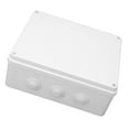 thumbnail image 1 of Cas de Projet Électrique Boîte de Jonction Étanche Boîte de Jonction Boîte de Jonction Électrique IP65 ABS Imperméable Structure Robuste Pré Foré Cas de Projet pour, 1 of 8