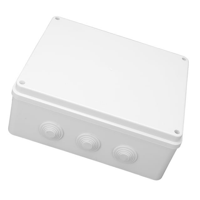 Cas de Projet Électrique Boîte de Jonction Étanche Boîte de Jonction Boîte de Jonction Électrique IP65 ABS Imperméable Structure Robuste Pré Foré Cas de Projet pour