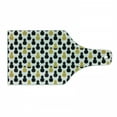 thumbnail image 1 of Yellow and Black Cutting Board, Exotic Getaway Themed Illustration Fresh Summer Season Food, Tempered Glass Cutting and Serving Board, Wine Bottle Shape, Earth Yellow and Black, by Ambesonne, 1 of 1