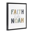 thumbnail image 3 of Stupell Industries Scandinavian Faith Like Noah Black Floating Frame Canvas Art, 17 x 21, by Tara Moss, 3 of 8