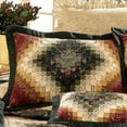 thumbnail image 4 of Donna Sharp Spice Postage Stamp UCC Standard Pillow Sham Multicolored Pattern, 4 of 5