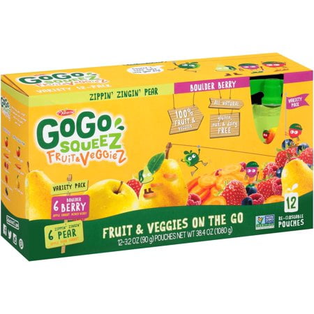 fruit and veggie pouches