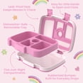 thumbnail image 5 of Bentgo + Bluey Kids Prints Leak-Proof, 5-Compartment Bento-Style Kids Lunch Box - Ideal Portion Sizes for Ages 3-7, Durable, Drop-Proof, Dishwasher Safe, & PFAS & BPA-Free Materials (Hearts & Crafts), 5 of 7