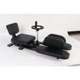 thumbnail image 6 of Black Metal Leg Stretcher Machine for Home Gym, 400 LBS Heavy Duty Split Machine Training Equipment, Split Adjustable Silent Wheels 38.5x16.5x15 Inch, 6 of 12