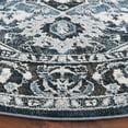 thumbnail image 3 of SAFAVIEH Rosewood Jefferson Medallion Area Rug, Ivory/Blue, 6'7" x 6'7" Round, 3 of 7