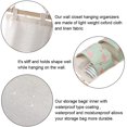 thumbnail image 4 of 3 Hanging Organizer Organization Systems Wall Storage Bag Hanging Bag with 3 Pockets Hanging Storage, 4 of 4