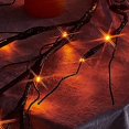 thumbnail image 3 of Guirnalda iluminada para Halloween Hairui con LED naranja/morado de 48 litros, 3 of 9