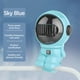 thumbnail image 5 of Xihbxyly Ventilador para Bebé con Diseño de Astronauta, Patas Flexibles, 3 Velocidades, Silencioso, Carga Usb, Refrigeración Portátil, Ideal para Viajes, Exteriores y Oficina, Ligero, Batería de 2000, 5 of 5